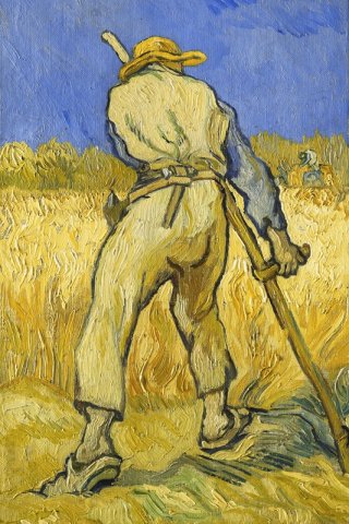 The Reaper By Vincent van Gogh Wall Art Painting Prints Poster Canvas Picture Hanging Photo Gift Idea Home Decor