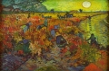 The Red Vineyard By Vincent van Gogh Wall Art Painting Prints Poster Canvas Picture Hanging Photo Gift Idea Home Decor