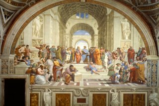 The School of Athens By Raphael Wall Art Painting Prints Poster Canvas Picture Hanging Photo Gift Idea Home Decor
