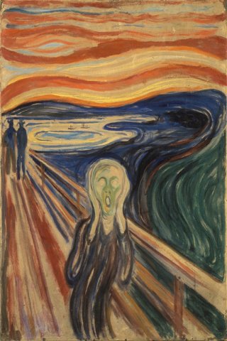 The Scream By Edvard Munch Wall Art Painting Prints Poster Canvas Picture Hanging Photo Gift Idea Home Decor