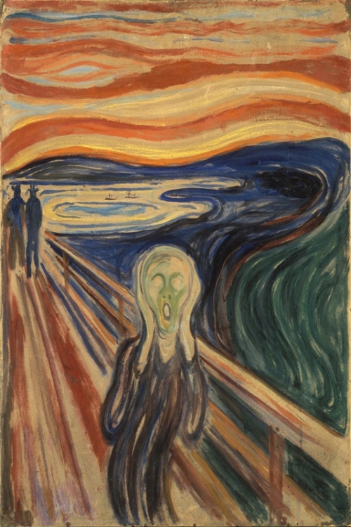 The Scream By Edvard Munch Wall Art Painting Prints Poster Canvas Picture Hanging Photo Gift Idea Home Decor