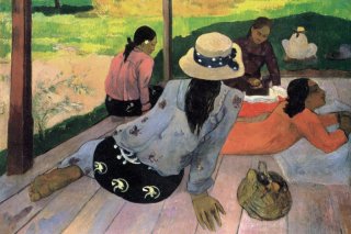 The Siesta By Paul Gauguin Wall Art Painting Prints Poster Canvas Picture Hanging Photo Gift Idea Home Decor