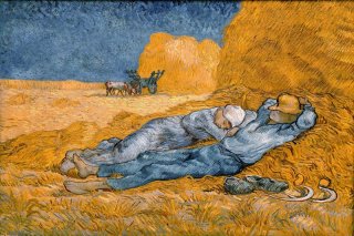 The Siesta By Vincent van Gogh Wall Art Painting Prints Poster Canvas Picture Hanging Photo Gift Idea Home Decor