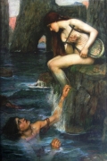 The Siren By John Singer Sargent Wall Art Painting Prints Poster Canvas Picture Hanging Photo Gift Idea Home Decor