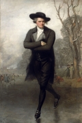 The Skater By Gilbert Stuart Wall Art Painting Prints Poster Canvas Picture Hanging Photo Gift Idea Home Decor