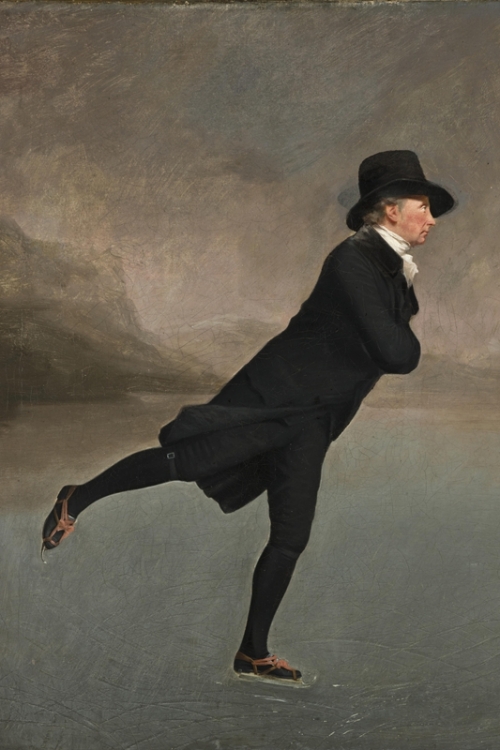 The Skating Minister The Reverend Robert Walker Skating on Duddingston Loch By Sir Henry Raeburn
