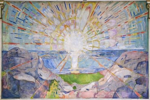 The Sun By Edvard munch Wall Art Painting Prints Poster Canvas Picture Hanging Photo Gift Idea Home Decor