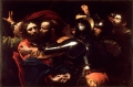 The Taking of Christ By Caravaggio Wall Art Painting Prints Poster Canvas Picture Hanging Photo Gift Idea Home Decor