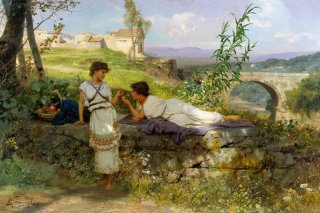 The Talisman By Henryk Siemiradzki Wall Art Painting Prints Poster Canvas Picture Hanging Photo Gift Idea Home Decor