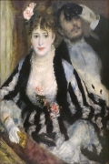 The Theatre Box La Loge By Pierre Auguste Renoir Wall Art Painting Prints Poster Canvas Picture Hanging Photo Gift Idea Home Decor