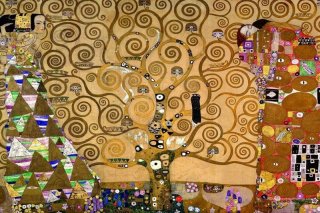 The Tree of Life Stoclet Frieze By Gustav Klimt Wall Art Painting Prints Poster Canvas Picture Hanging Photo Gift Idea Home Decor