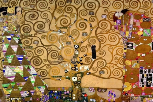 The Tree of Life Stoclet Frieze By Gustav Klimt Wall Art Painting Prints Poster Canvas Picture Hanging Photo Gift Idea Home Decor