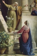The Visitation By Carl Heinrich Bloch Wall Art Painting Prints Poster Canvas Picture Hanging Photo Gift Idea Home Decor