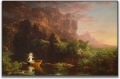The Voyage of Life Childhood By Thomas Cole Wall Art Painting Prints Poster Canvas Picture Hanging Photo Gift Idea Home Decor