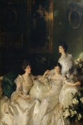 The Wyndham Sisters By John Singer Sargent Wall Art Painting Prints Poster Canvas Picture Hanging Photo Gift Idea Home Decor
