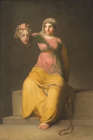 Theology Allegorical Figure BY Nicolai Abraham Abildgaard Wall Art Painting Prints Poster Canvas Picture Hanging Photo Gift Idea Home Decor