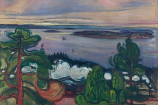 Train Smoke By Edvard Munch Wall Art Painting Prints Poster Canvas Picture Hanging Photo Gift Idea Home Decor
