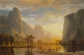 Valley of the Yosemite By Albert Bierstadt Wall Art Painting Prints Poster Canvas Picture Hanging Photo Gift Idea Home Decor