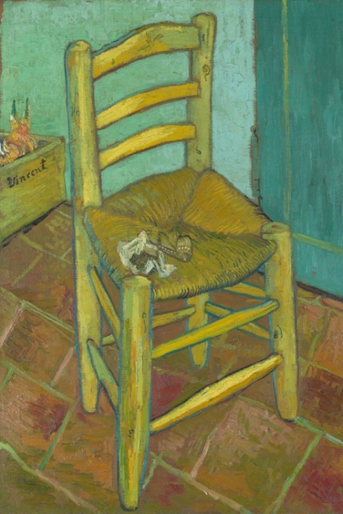 Van Gogh s Chair By Vincent van Gogh Wall Art Painting Prints Poster Canvas Picture Hanging Photo Gift Idea Home Decor