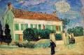 White House at Night By Vincent van Gogh Wall Art Painting Prints Poster Canvas Picture Hanging Photo Gift Idea Home Decor