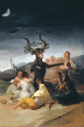 Witches Sabbath The Great He Goat By Francisco Goya Wall Art Painting Prints Poster Canvas Picture Hanging Photo Gift Idea Home Decor