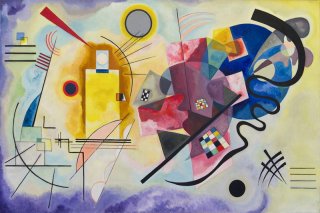 Yellow Red Blue By Wassily Kandinsky Wall Art Painting Prints Poster Canvas Picture Hanging Photo Gift Idea Home Decor