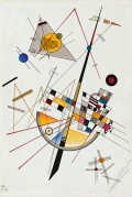 Zarte Spannung Delicate Tension No 85 By Wassily Kandinsky Wall Art Painting Prints Poster Canvas Picture Hanging Photo Gift Idea Home Decor